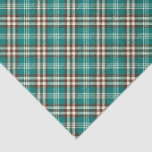 Mousseline Papier à papier à papier à À damiers vert (Détail)