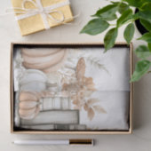 Mousseline Papier à papier à papier à citrouille de couleur b (Cadeau)