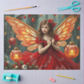 Mousseline Papier à papier fleur de Noël (Artisanat)