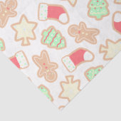 Mousseline Papier à papier pour biscuits de Noël (Détail)