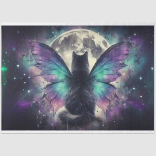 Mousseline Papier à papier pour chat Aurora fée (Recto)