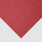 Mousseline Papier à papier rouge tomate à double texture - Pe (Détail)