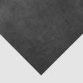 Mousseline Papier à parchemin à texture noire à charbon foncé (Détail)