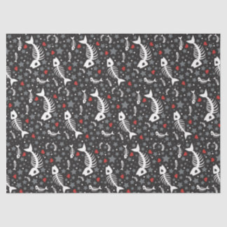 Mousseline Papier à téton à os de poisson