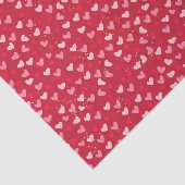 Mousseline Papier à thème de la Saint-Valentin (Détail)
