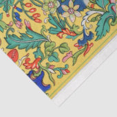 Mousseline Papier arrière - plan jaune (Détail)