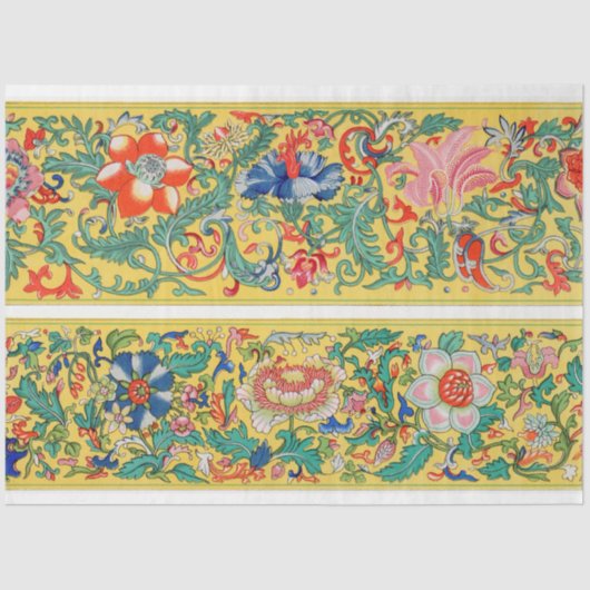 Mousseline Papier arrière - plan jaune (Recto)