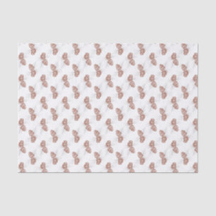 Mousseline Papier blanc gris brun brun pour Pinecones d'hiver