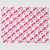 Mousseline Papier blanc Neon Dragon (Recto)