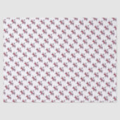 Mousseline Papier blanc père Noël Bat petit (Recto)