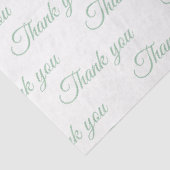 Mousseline Papier cadeau Merci (Détail)