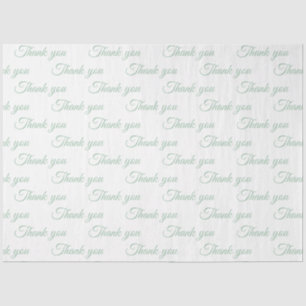 Mousseline Papier cadeau Merci