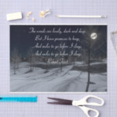 Mousseline Papier cadeau Robert Frost (Artisanat)