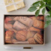 Mousseline Papier cadeau Vin Cork (Cadeau)