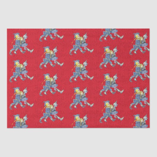 MOUSSELINE PAPIER CLASSIQUE EN TISSU OZ POUR NOËL (Recto)