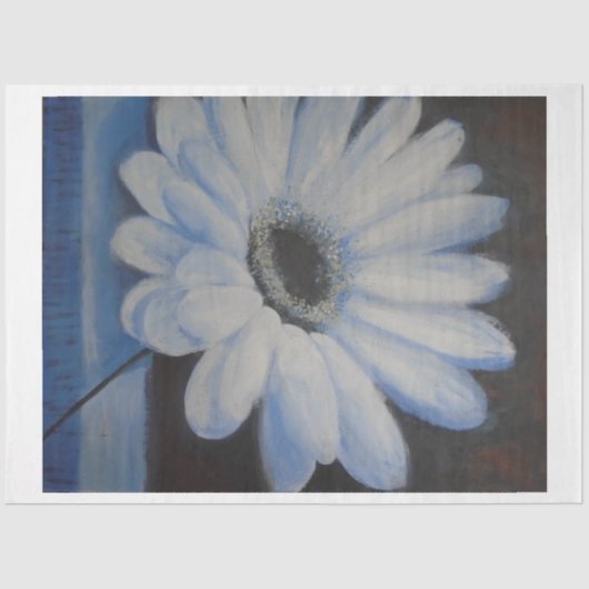 Mousseline Papier Daisy Decoupage (Recto)