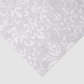 Mousseline Papier DamaskTissu bleu clair (Détail)