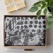 Mousseline Papier d'art multimédia mixte pour découpage ou co (Cadeau)