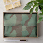 Mousseline papier de camouflage militaire (Cadeau)
