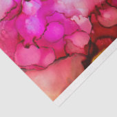 Mousseline papier de couleur de l'eau au printemps (Détail)