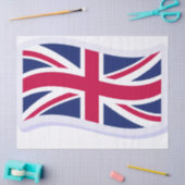 Mousseline Papier de décoration avec Union Jack (Artisanat)