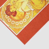 Mousseline Papier de découpage 10"x15" - Alphonse Mucha 17 (Détail)