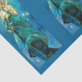 Mousseline Papier de découpage 10"x15" - Alphonse Mucha 19 (Détail)