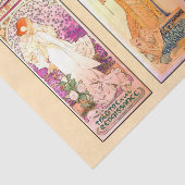 Mousseline Papier de découpage 10"x15" - Alphonse Mucha 27 (Détail)