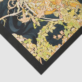 Mousseline Papier de découpage 10"x15" - Alphonse Mucha 34 (Détail)