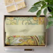 Mousseline Papier de découpage 10"x15" - Alphonse Mucha 35 (Cadeau)