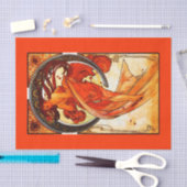 Mousseline Papier de découpage 10"x15" - Alphonse Mucha 37 (Artisanat)