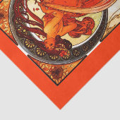 Mousseline Papier de découpage 10"x15" - Alphonse Mucha 37 (Détail)