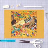 Mousseline Papier de découpage 10"x15" - Gustav Klimt 2 (Artisanat)