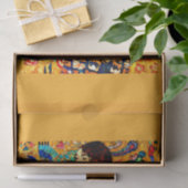 Mousseline Papier de découpage 10"x15" - Gustav Klimt 2 (Cadeau)