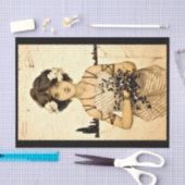 Mousseline Papier de découpage 10"x15" - Raphael Kirchner 15 (Artisanat)