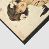 Mousseline Papier de découpage 10"x15" - Raphael Kirchner 15 (Détail)