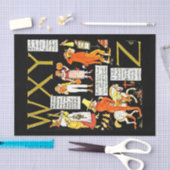 Mousseline Papier de découpage 10"x15" - Walter Crane 18 (Artisanat)