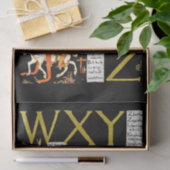 Mousseline Papier de découpage 10"x15" - Walter Crane 18 (Cadeau)