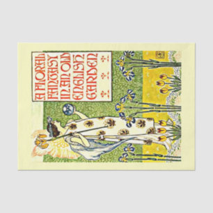 Mousseline Papier de découpage 10"x15" - Walter Crane 27