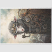 Mousseline Papier de découpage 2 mouton à vapeur (Recto)