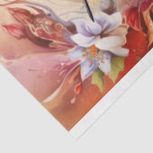 Mousseline Papier de découpage 4 colibris (Détail)