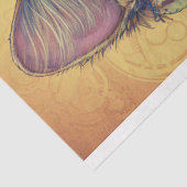 Mousseline Papier de découpage 4 Steampunk de chat (Détail)