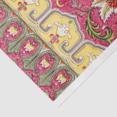 Mousseline Papier de découpage à fleurs roses (Détail)