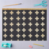 Mousseline Papier de découpage à motifs noir et blanc (Artisanat)