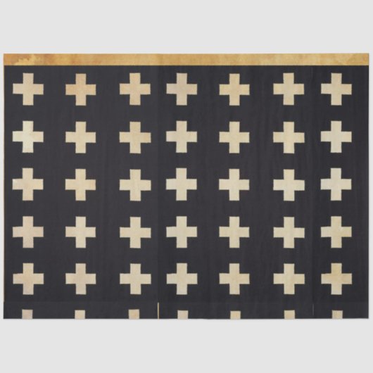 Mousseline Papier de découpage à motifs noir et blanc (Recto)