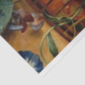 Mousseline Papier de découpage à vie morte florale (Détail)