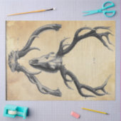 Mousseline Papier de découpage Antler (Artisanat)