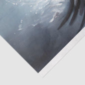 Mousseline Papier de découpage Black Swan 3 (Détail)