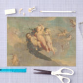 Mousseline Papier de découpage Cherub Art Angel (Artisanat)