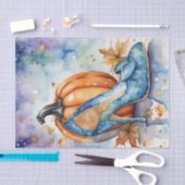 Mousseline Papier de découpage Citrouille à chaussures en ver (Artisanat)